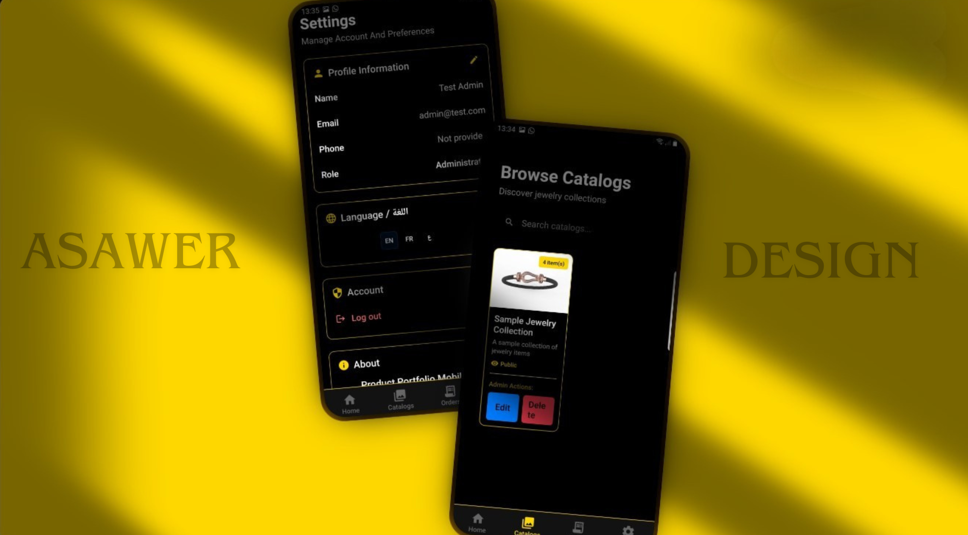 Jewelry Services Mobile App